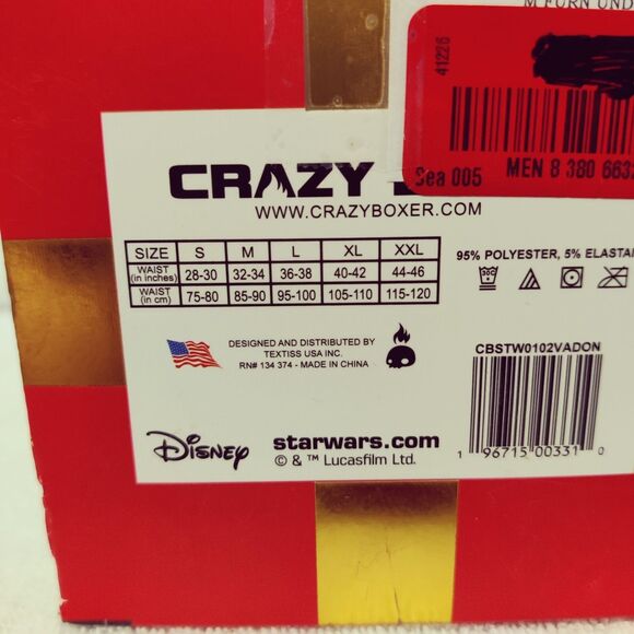 Star Wars "Best Dad in the Galaxy" Men's Boxer Brief Size Large "L"  NEW in Box - Picture 7 of 8